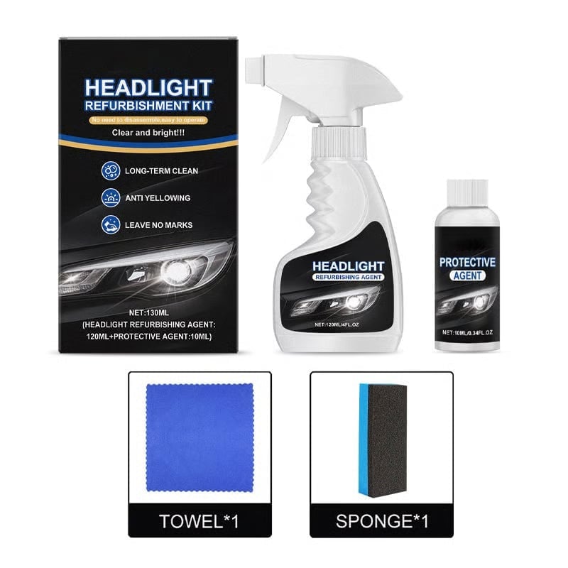 Headlight Lens Care Set - 1 SET