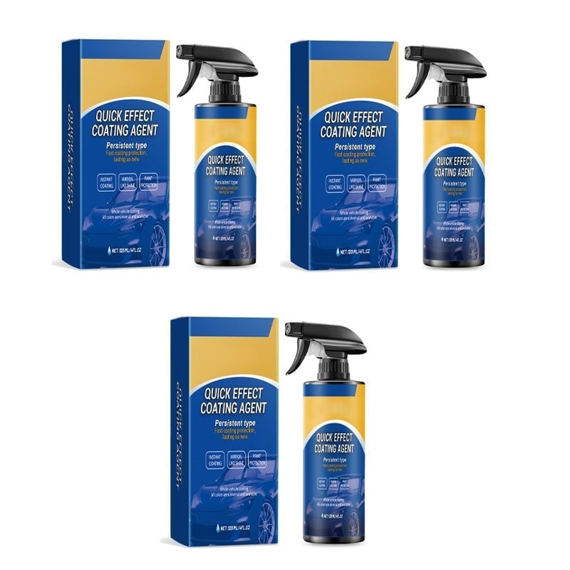 Vehicle Paint Finish Care Spray - 3 Stück